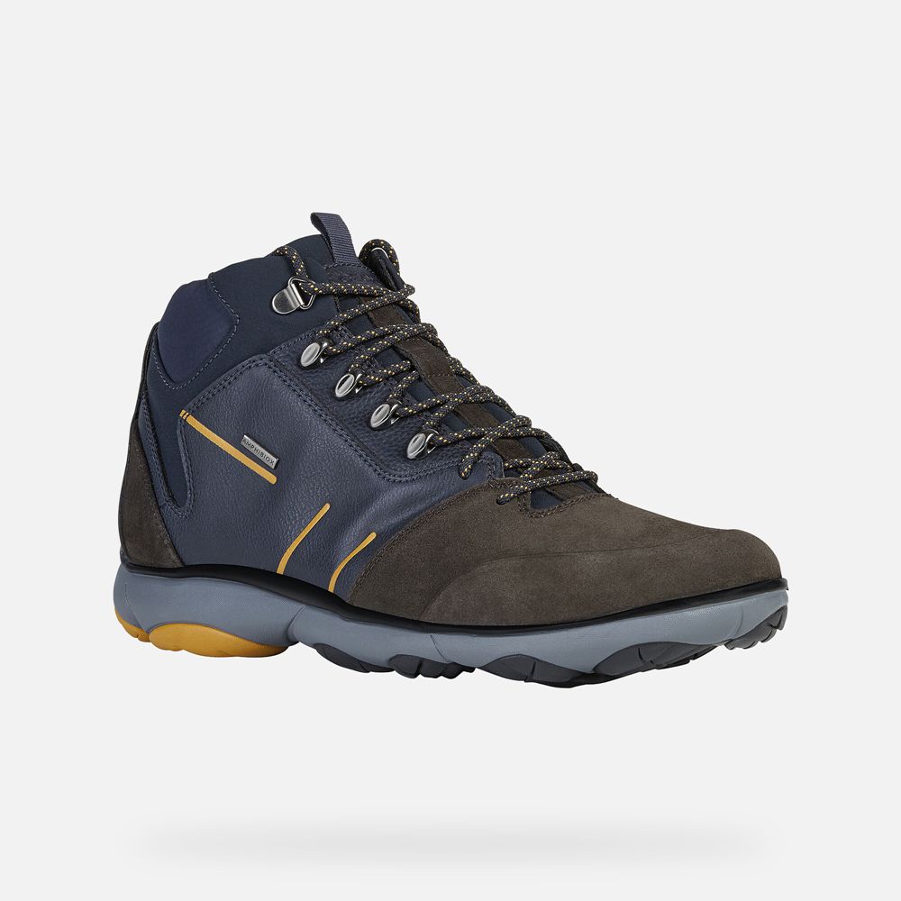 Botas Geox Homem Azul Marinho - Nebula 4 X 4 Abx - YHZJL6903